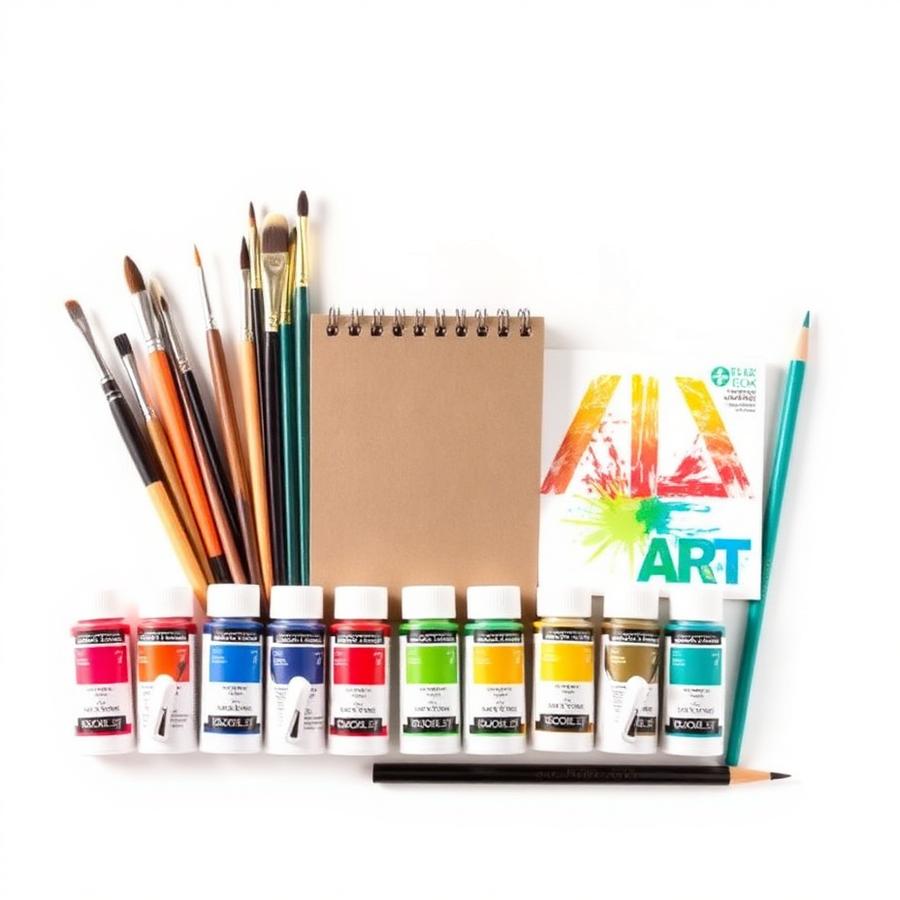 Art Supplies Starter Bundle